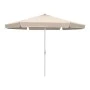 Capri Megapap aluminium frame umbrella fabric in ecru color Ø3m.