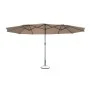 UMBRELLA Oval 270x450cm Steel Anthracite/Fabric Beige