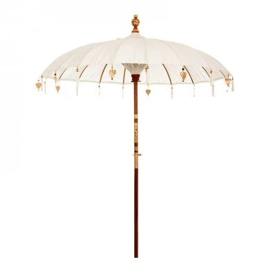 ΟΜΠΡΕΛΑ ΛΕΥΚΗ Φ185ΕΚxΗ260ΕΚ BALI