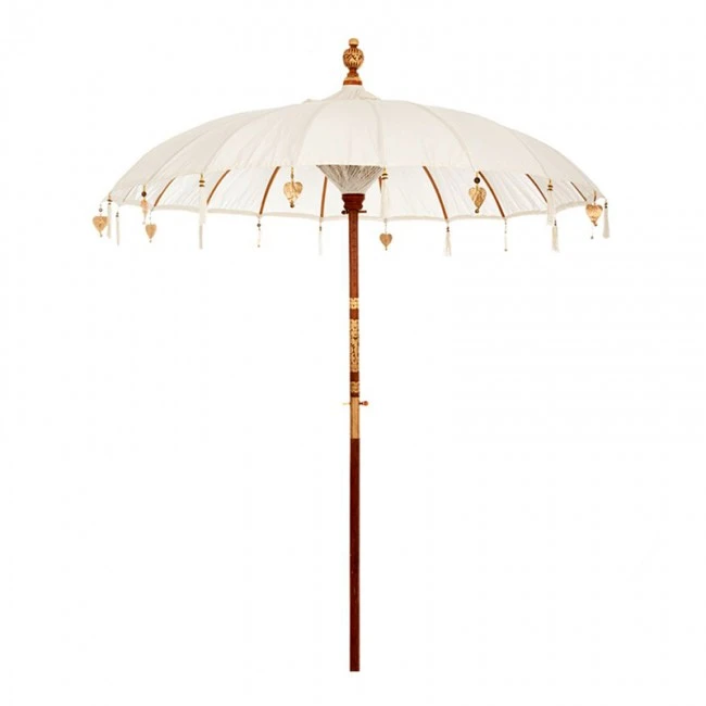 ΟΜΠΡΕΛΑ ΛΕΥΚΗ Φ185ΕΚxΗ260ΕΚ BALI