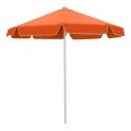 Umbrella with metal frame professional quality and fabric in orange color Ø2m