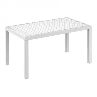 ΟΡΛΑΝΤΟ 140Χ80Χ75εκ. WHITE ΤΡΑΠΕΖΙ ΠΟΛ/ΝΙΟΥ - 53.0217