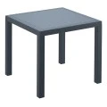 ΟΡΛΑΝΤΟ 80Χ80Χ75εκ. DARK GREY ΤΡΑΠΕΖΙ ΠΟΛ/ΝΙΟΥ - 53.0205