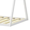 Montessori style Lilly children&#039;s bed pakoworld white shade pine wood 90x190cm