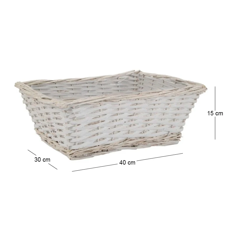 ΠΑΝΕΡΙ ΛΕΥΚΟ ΨΑΘΙΝΟ ΒΑΘΥ 40X30X15 ΕΚ