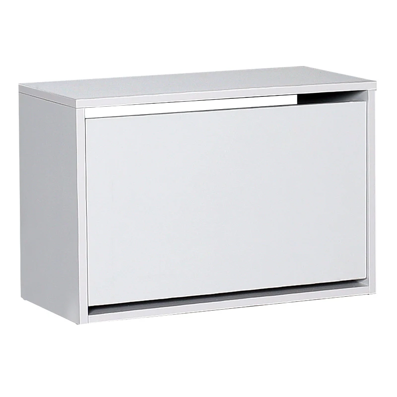 Step Megapap shoe rack of 6 pairs in white color 60x30x42cm..