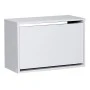 Step Megapap shoe rack of 6 pairs in white color 60x30x42cm..