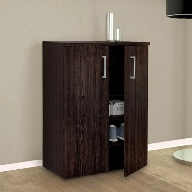 Vico Megapap melamine shoe rack in wenge color 60x33x81cm.