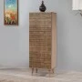 Παπουτσοθήκη - Ντουλάπι Soho Megapap χρώμα sonoma 50x38x135εκ.