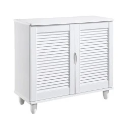 Παπουτσοθήκη MDF χρώμα λευκό 77x33x70εκ. Παπουτσοθήκη MDF χρώμα λευκό 77x33x70εκ.