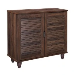 Παπουτσοθήκη MDF χρώμα καρυδί 77x33x70εκ. Παπουτσοθήκη MDF χρώμα καρυδί 77x33x70εκ.