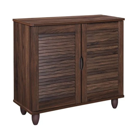 Παπουτσοθήκη MDF χρώμα καρυδί 77x33x70εκ.