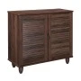 Παπουτσοθήκη MDF χρώμα καρυδί 77x33x70εκ.