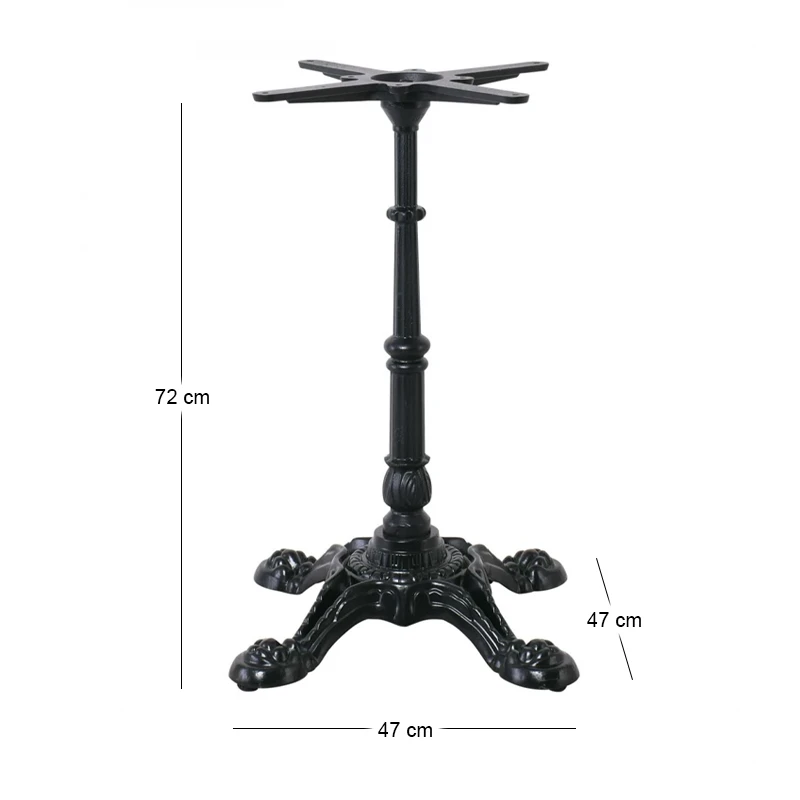 TRADITIONAL Cast Iron Base 4-Leged (heavy duty)