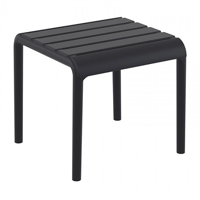 PARIS BLACK ΤΡΑΠΕΖΙ 42X41X40εκ. ΠΟΛ/ΝΙΟΥ