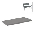 PARIS ΜΑΞΙΛΑΡΙ ΚΑΝΑΠΕ 100Χ50Χ5εκ. DARK GREY