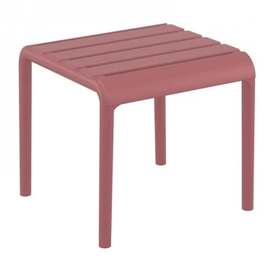 PARIS MARSALA ΤΡΑΠΕΖΙ 42X41X40εκ. ΠΟΛ/ΝΙΟΥ