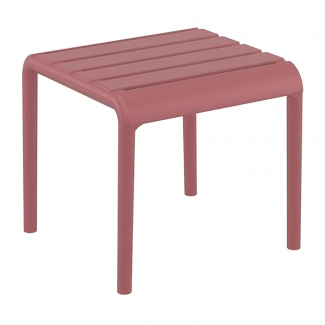 PARIS MARSALA ΤΡΑΠΕΖΙ 42X41X40εκ. ΠΟΛ/ΝΙΟΥ