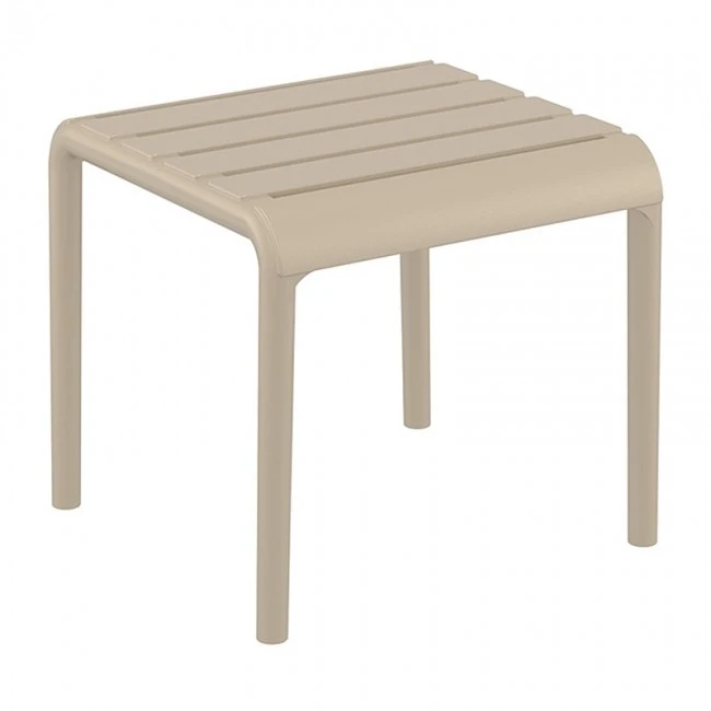 PARIS TAUPE ΤΡΑΠΕΖΙ 42X41X40εκ. ΠΟΛ/ΝΙΟΥ