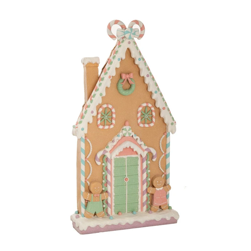 GINGERBREAD MAGNESIUM HOUSE 50X15X93CM