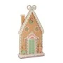 PASTEL RESIN GINGERBREAD HOUSE 50X15X93CM