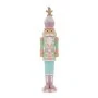 PASTEL RESIN NUTCRACKER 15X13X68CM