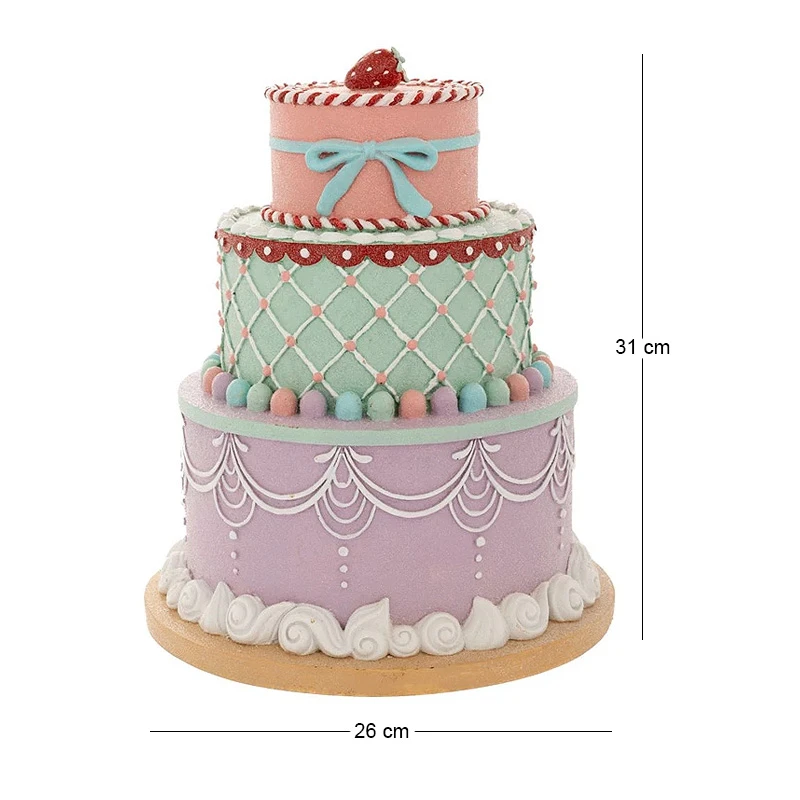 ΠΑΣΤΕΛ ΠΟΛΥΡΕΖΙΝ GINGERBREAD CAKE 26Χ26Χ31ΕΚ