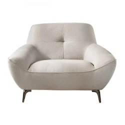 Πολυθρόνα σαλονιού Pedro υφασμάτινη χρώμα mixed beige 109x92x83εκ. Πολυθρόνα σαλονιού Pedro υφασμάτινη χρώμα mixed beige 109x92x83εκ.