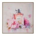 PERFUME ΠΙΝΑΚΑΣ ΤΥΠΩΜΕΝΟΣ ΣΕ ΚΑΜΒΑ ΜΕ ΚΟΡΝΙΖΑ 80Χ80ΕΚ