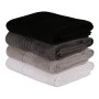 Rainbow bath towels set of 4 pcs 500gr/m² shades black