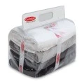 Rainbow bath towels set of 4 pcs 500gr/m² shades black