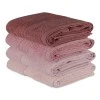 Πετσέτες προσώπου Rainbow Hobby σετ 4 τμχ 500gr/m² χρώμα shades pink
