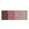 Πετσέτες προσώπου Rainbow Hobby σετ 4 τμχ 500gr/m² χρώμα shades pink