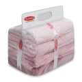 Rainbow bath towels set of 4 pcs 500gr/m² shades pink