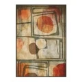 FRAMED PRINT ON CANVAS 100X70 CM ABSTRACT THEME