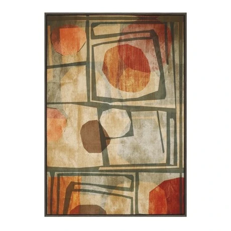 FRAMED PRINT ON CANVAS 100X70 CM ABSTRACT THEME