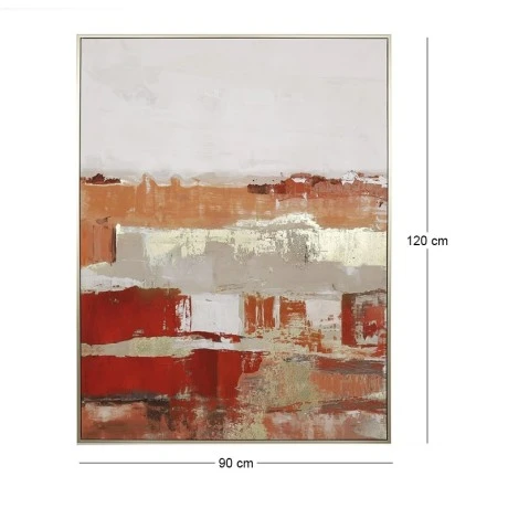 FRAMED PRINT ON CANVAS 90X120 CM ABSTRACT THEME