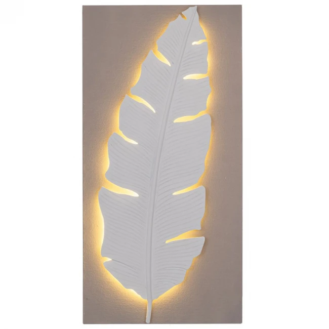 ΠΙΝΑΚΑΣ FEATHER ΕΛΑΙΟΓΡΑΦΙΑ WITH LED LIGHT ΣΕ ΤΥΠΩΜΕΝΟ ΚΑΜΒΑ 70Χ140ΕΚ