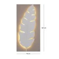 ΠΙΝΑΚΑΣ FEATHER ΕΛΑΙΟΓΡΑΦΙΑ WITH LED LIGHT ΣΕ ΤΥΠΩΜΕΝΟ ΚΑΜΒΑ 70Χ140ΕΚ