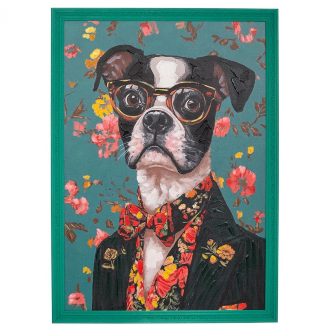 ΠΙΝΑΚΑΣ ΧΕΙΡΟΠΟΙΗΤΟΣ ΣΚΥΛΟΣ ΣΕ ΒΕΡΑΜΑΝ ΚΟΡΝΙΖΑ 78Χ108ΕΚ (70Χ100)