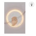 ΠΙΝΑΚΑΣ ΚΥΚΛΟΣ ΕΛΑΙΟΓΡΑΦΙΑ WITH LED LIGHT ΣΕ ΤΥΠΩΜΕΝΟ ΚΑΜΒΑ 60Χ90ΕΚ