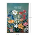 PAINTING WITH FLOWERS IN A FRAME 50X70 CM
