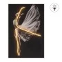ΠΙΝΑΚΑΣ ΜΠΑΛΑΡΙΝΑ WITH LED LIGHT ΜΕ ΑΣΗΜΙ ΚΟΡΝΙΖΑ ΣΕ ΤΥΠΩΜΕΝΟ ΚΑΜΒΑ 80Χ120ΕΚ