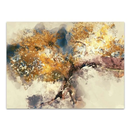 "Abstract Tree" Megapap painting on canvas digital printing 100x70x3cm.