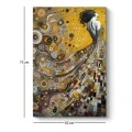 "Elegant Woman" Megapap painting on canvas digital printing 50x75x3cm.
