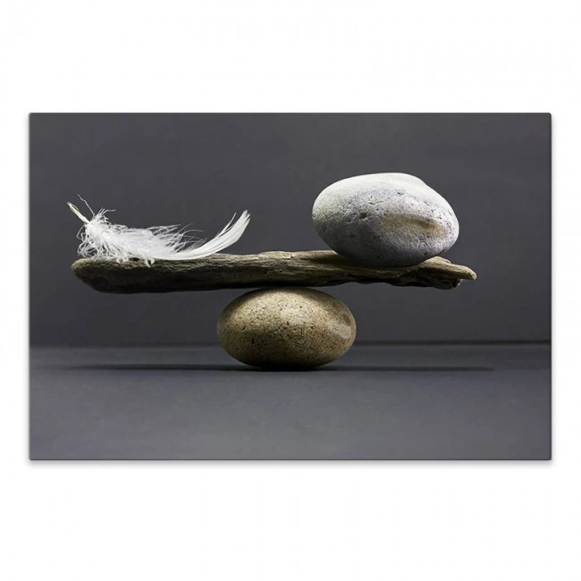 "Balance" Megapap painting on canvas digital printing 100x70x3cm.