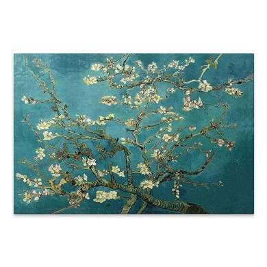 "Blooming Flowers" Megapap painting on canvas digital printing 140x100x3cm.