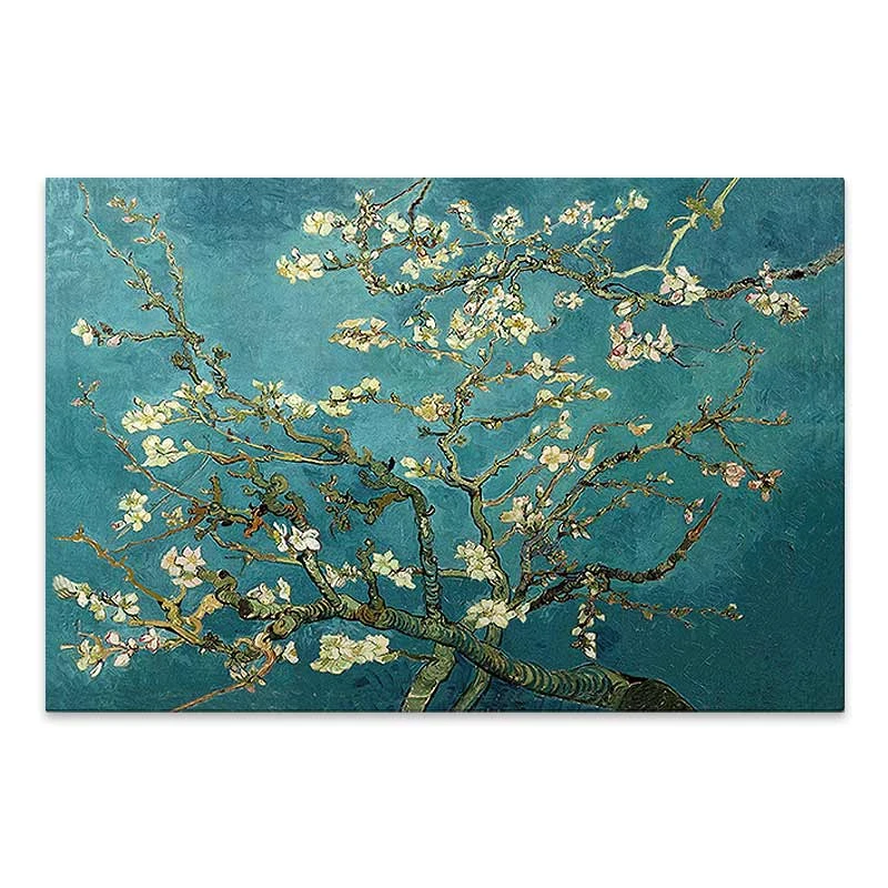"Blooming Flowers" Megapap painting on canvas digital printing 140x100x3cm.