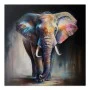 "Colorful Elephant" Megapap painting on canvas digital printing 100x100x3cm.