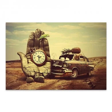 "Dali" Megapap painting on canvas digital printing 75x50x3cm.